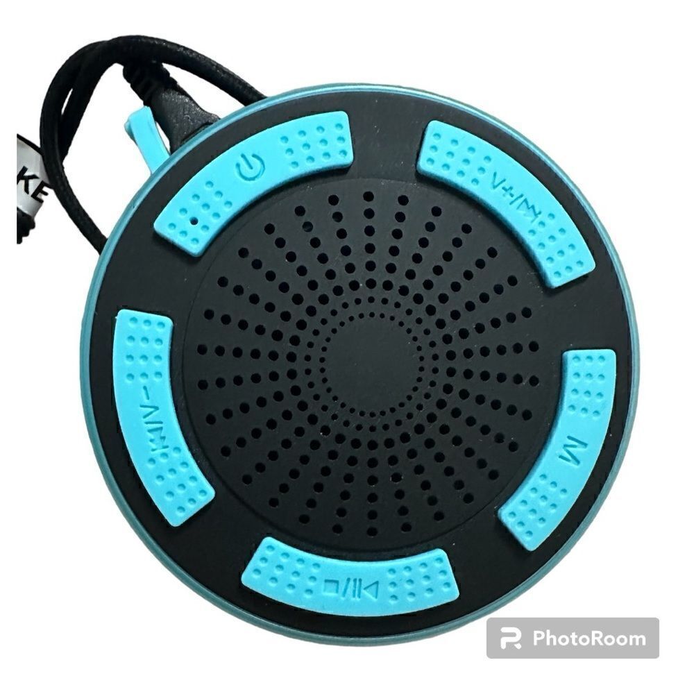 Kong Kim LED portable wireless speakers Blue Used